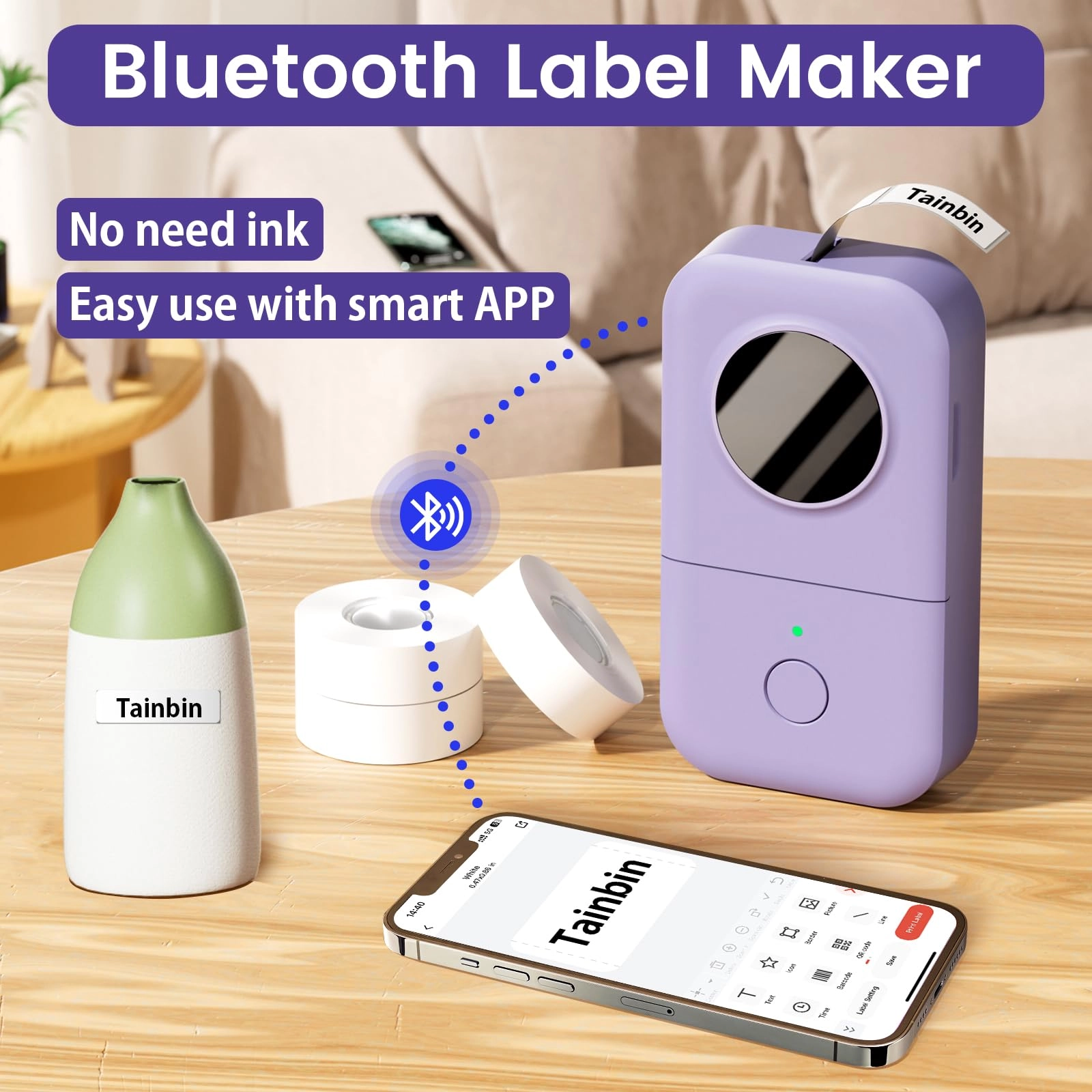 D30 - Portable Bluetooth Inkless