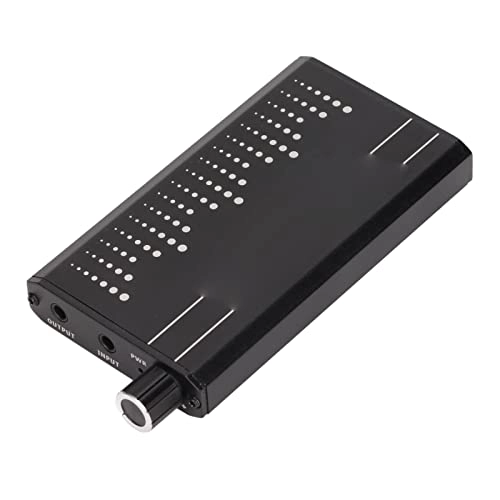 Folanda Headphone Amplifier - Portable Black Two-Stage Gain Switch