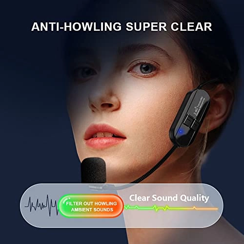 Wireless Microphone Headset - 1 2.4GHz