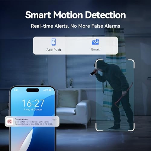 Wired Security Camera System - 4X Camera 4 3MP