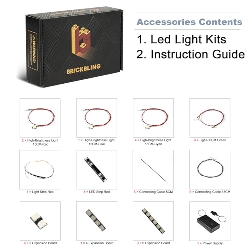 LED Light Set for Lego 75382 TIE Interceptor