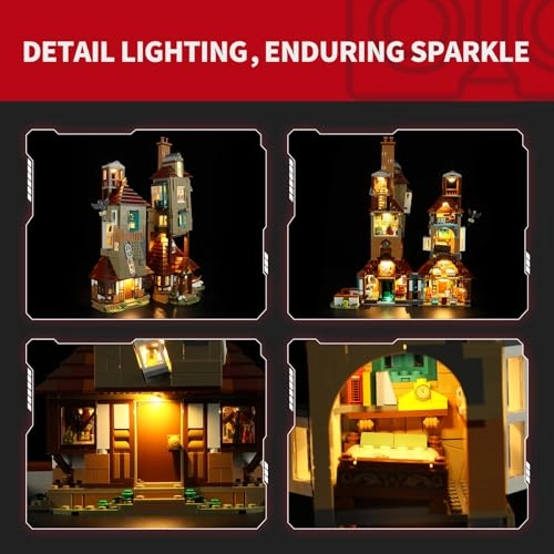 2.0 Light Kit Harry Potter for LEGO The Burrow 76437