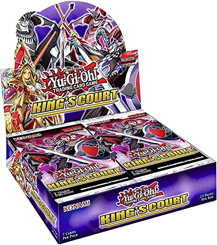 Yu-Gi-Oh! King's Court Booster Box - 24 Packs 7 Cards per Pack