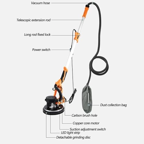 Long Rod Grinder - 750W 225mm