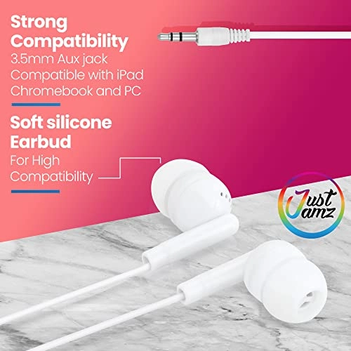 Bubbles Wired Earbud 30 Pack