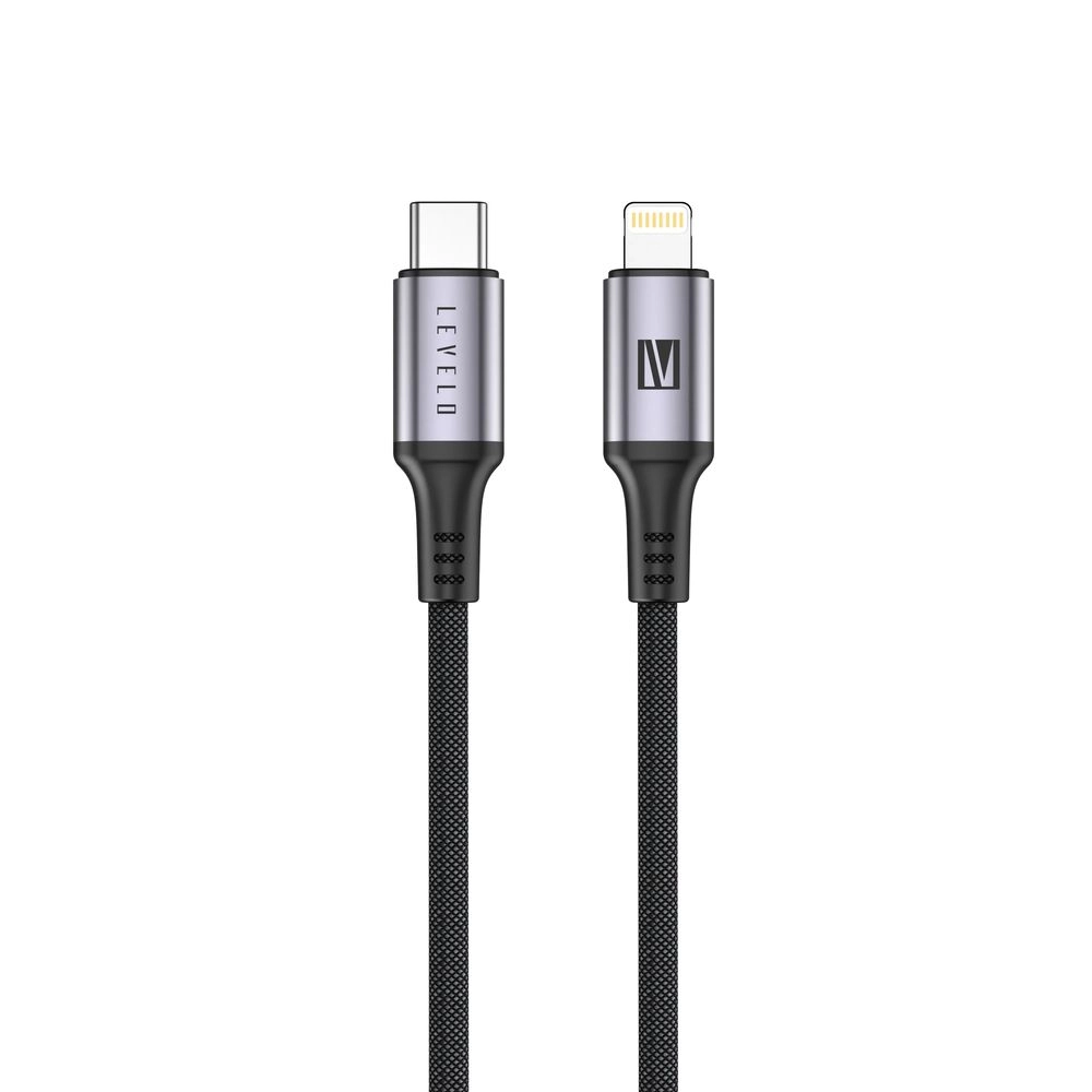 LEVELO USB-C to MFi Lightning Cable 27W USB-C to Lightning 1.1m