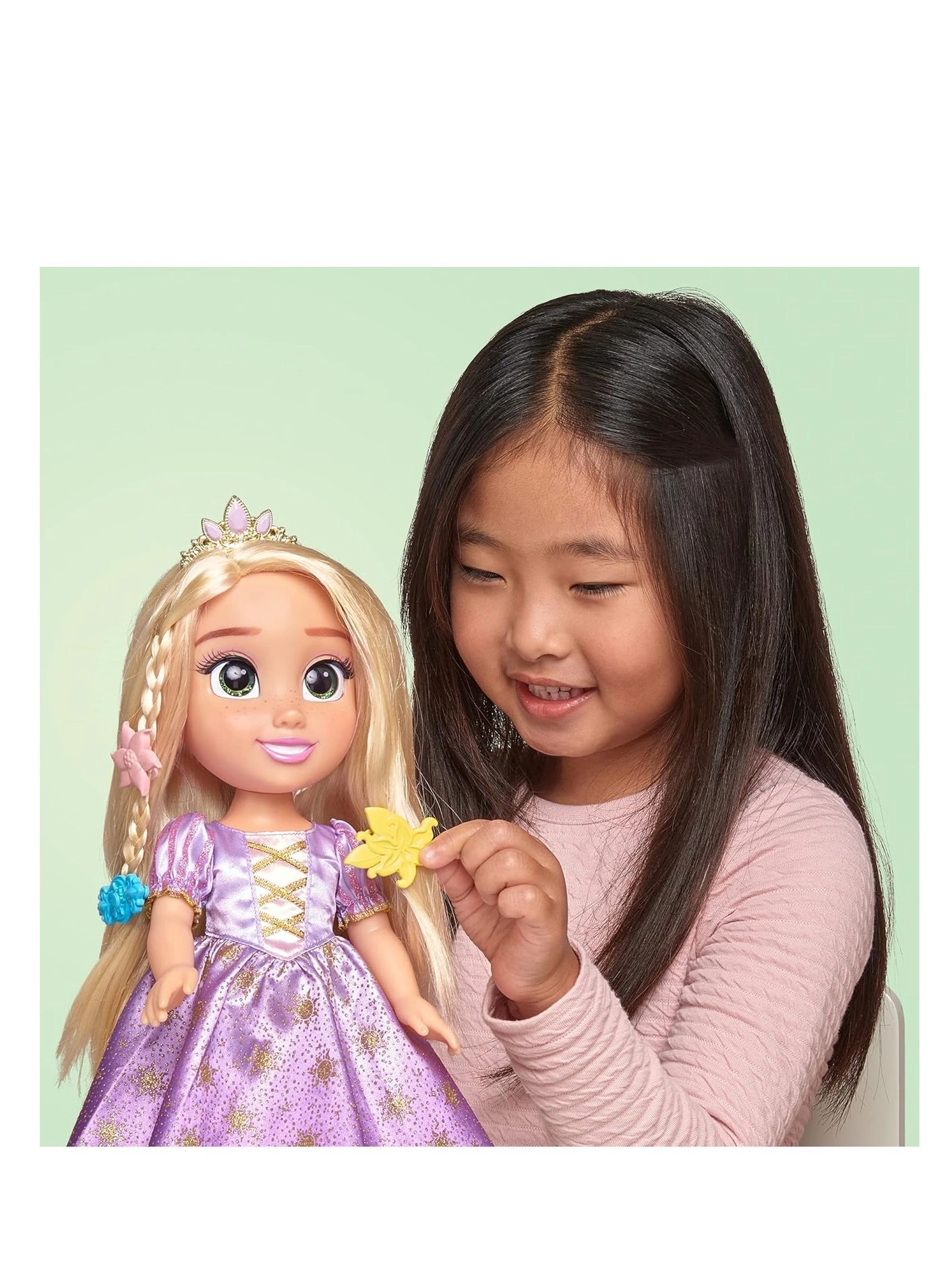 Rapunzel Doll - 32 inches 11-point articulation Ages 3+