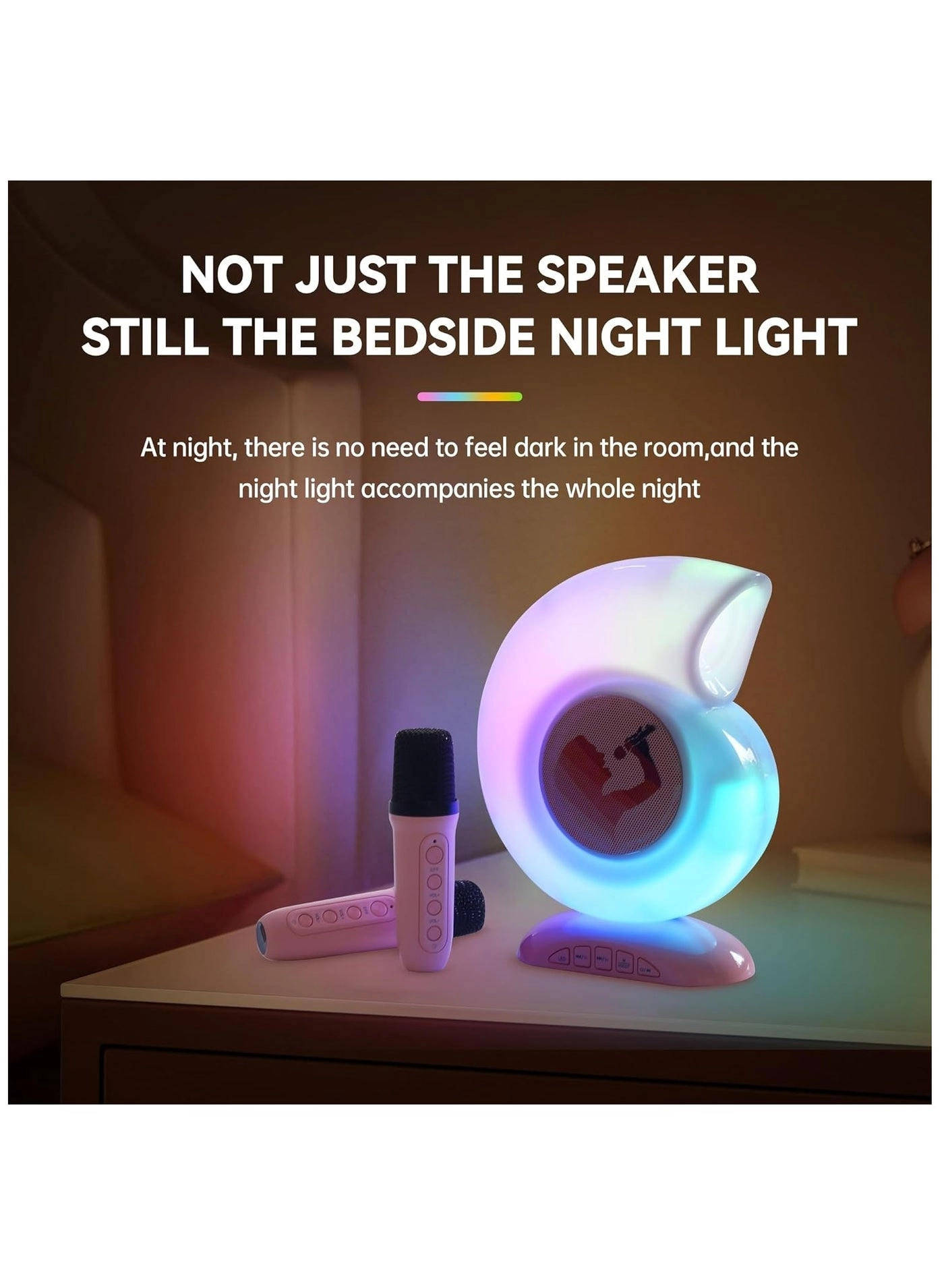 Karaoke Speaker - 2 microphones 5W