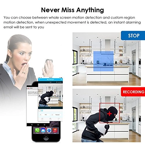 1080P Wireless Security Cameras System - 4 4 channels 1080p