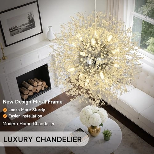 Dandelion Modern Fireworks Chandelier - 55cm to 100cm