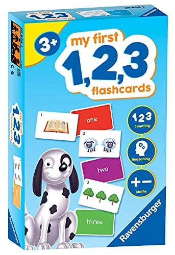 My First 1,2,3 Flash Cards - 3 Years 36 pieces