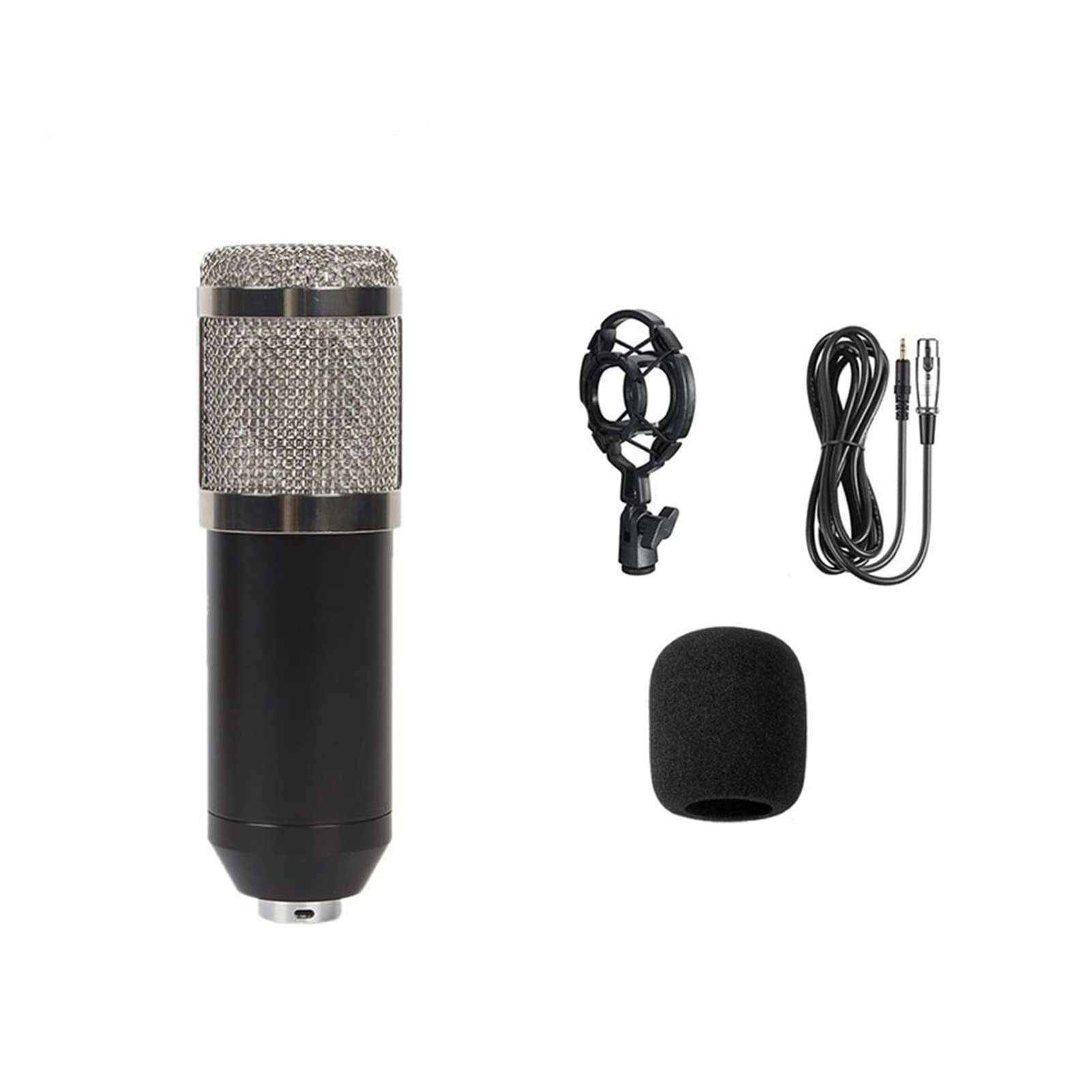ElitZVdr Condenser Microphone - Stereo Audio Mixer 3.5MM Audio USB