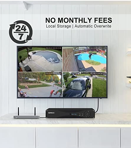 8-CH Smart DVR - 4 Cameras 5MP