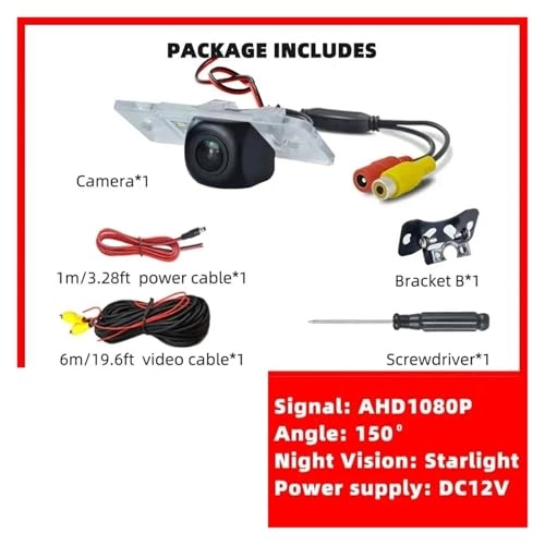 Backup Camera - Night Vision 756 (H) x 504 (V)