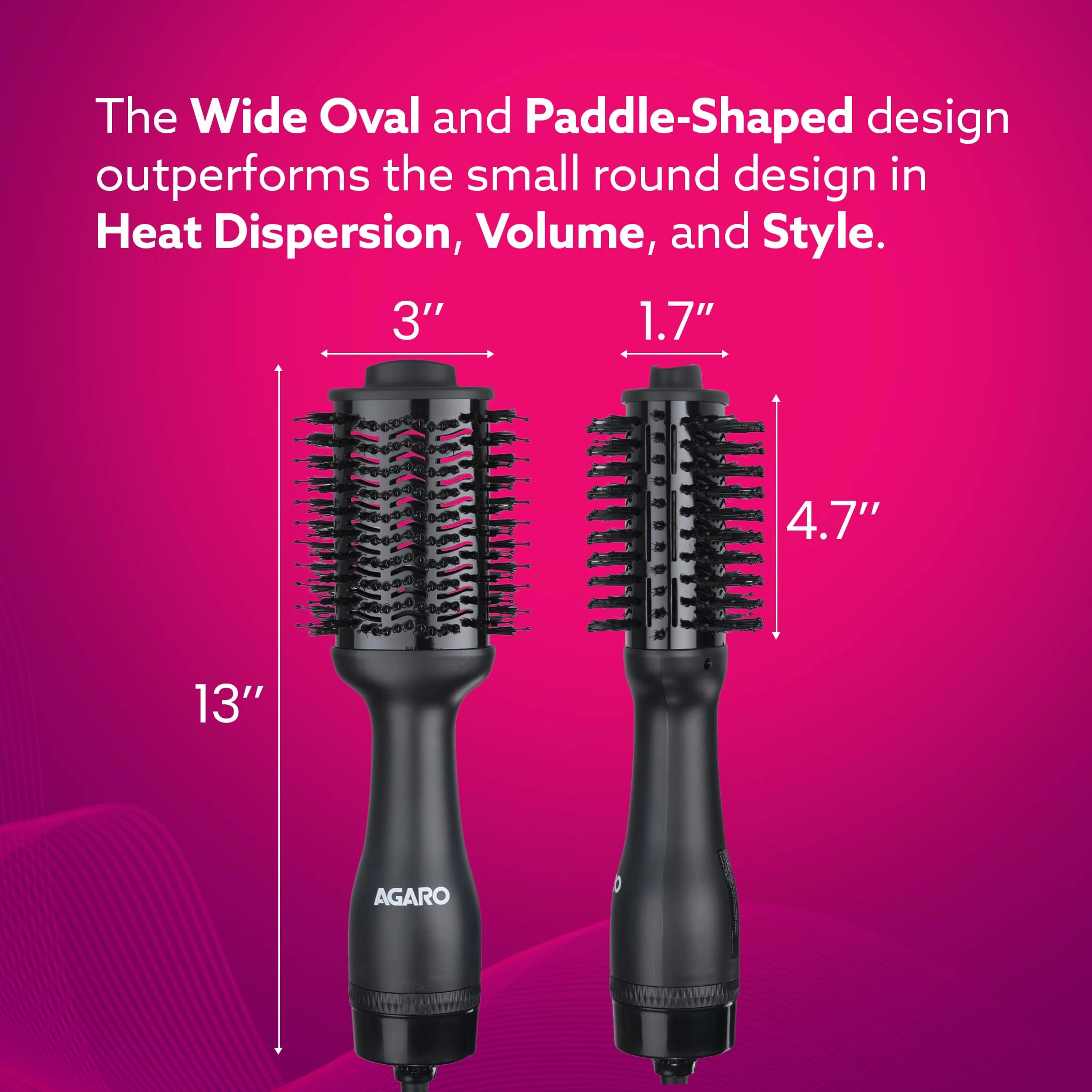 HV2179 - 1200W Ceramic Tourmaline Coating