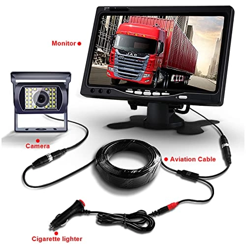 Truck Backup Camera - Night vision Wire 1080P