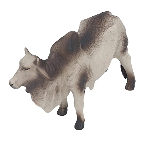 Plastic Bull Figurine - Plastic