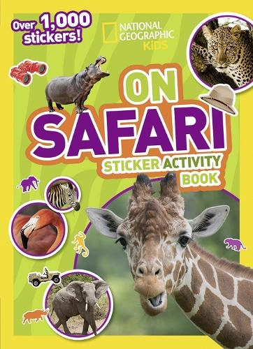 National Geographic Kids On Safari Activity Sticker Book