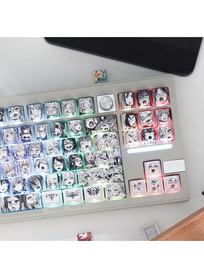 135 Keys PBT Keycaps - USB