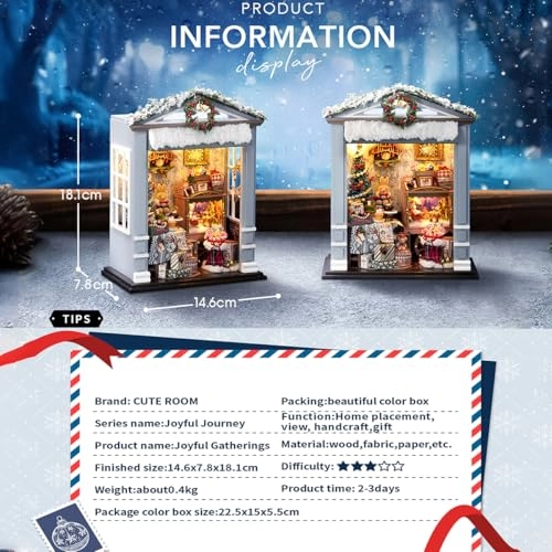 DIY Miniature House Building Kit - Joyful Gatherings