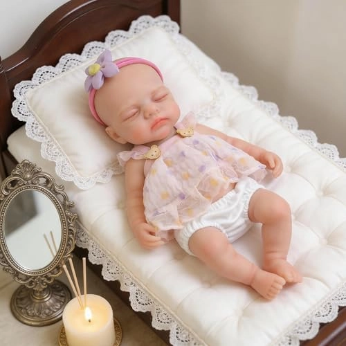 Reborn Baby Doll - 12 inch Vinyl Girl Ages 3+