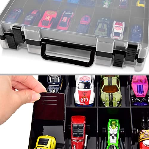 Toy Storage Organizer Case - 48 Compartments