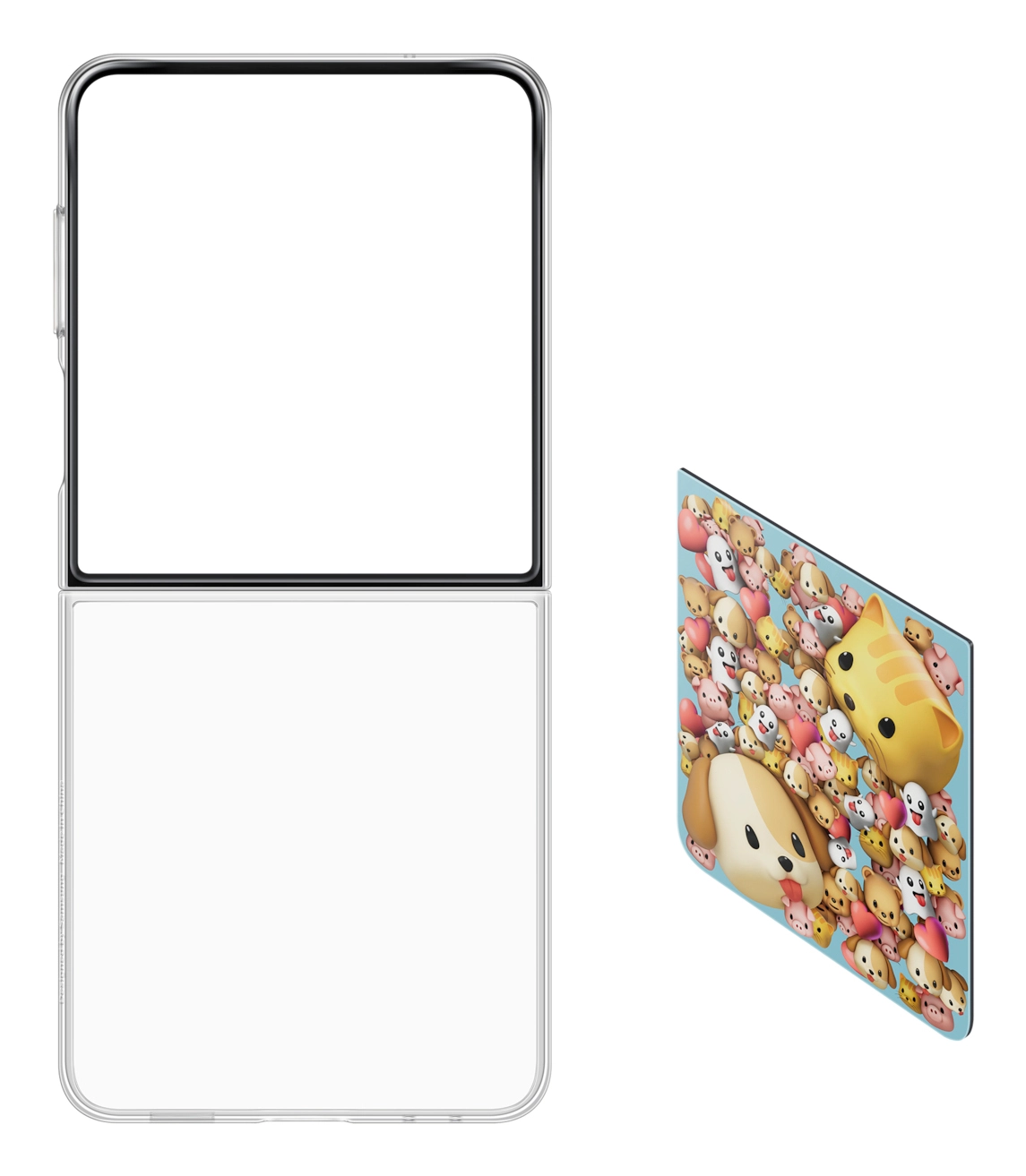 Flip7 Ring Case Silicone for Galaxy Z Flip7