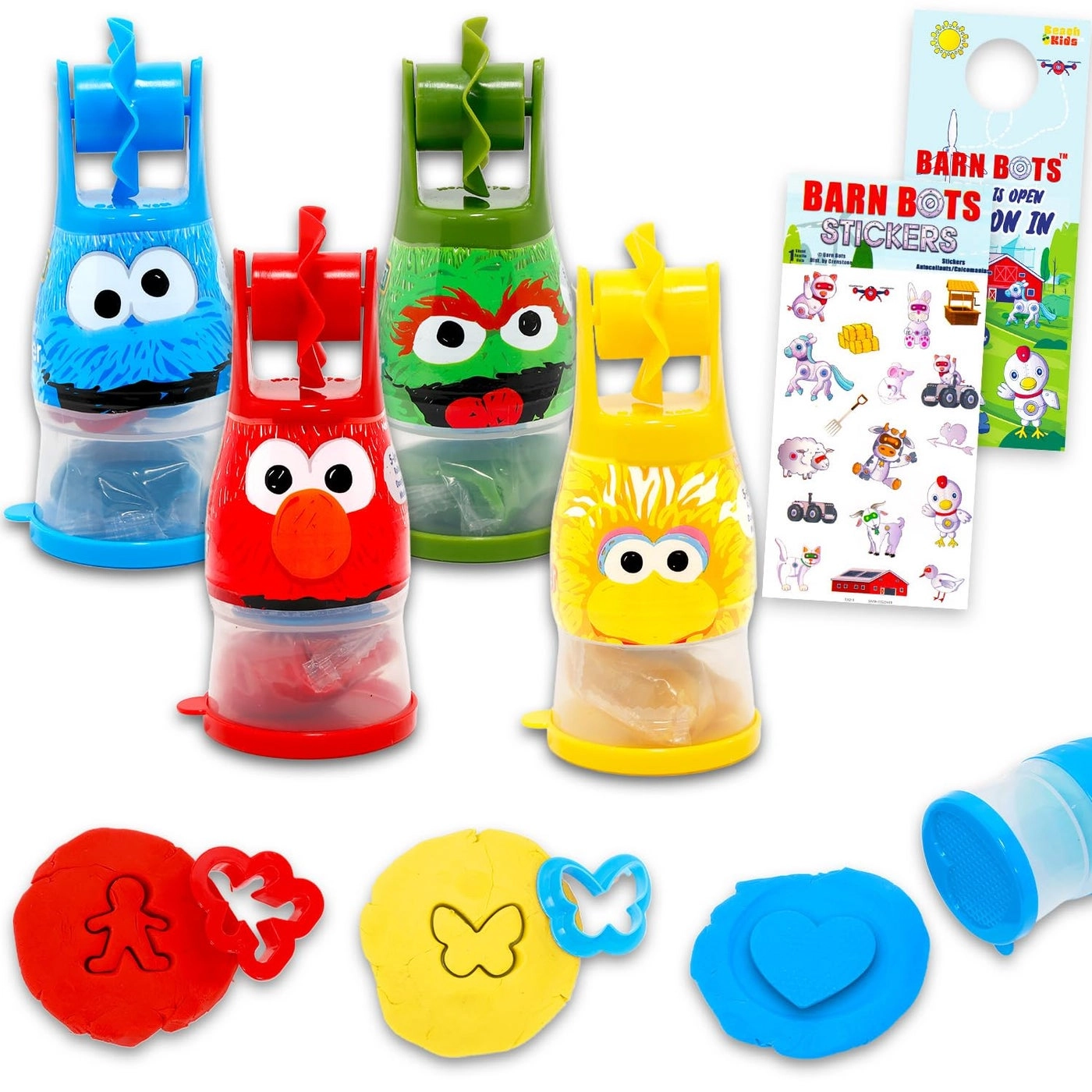 Dough Play Set - 4 pcs Bundle