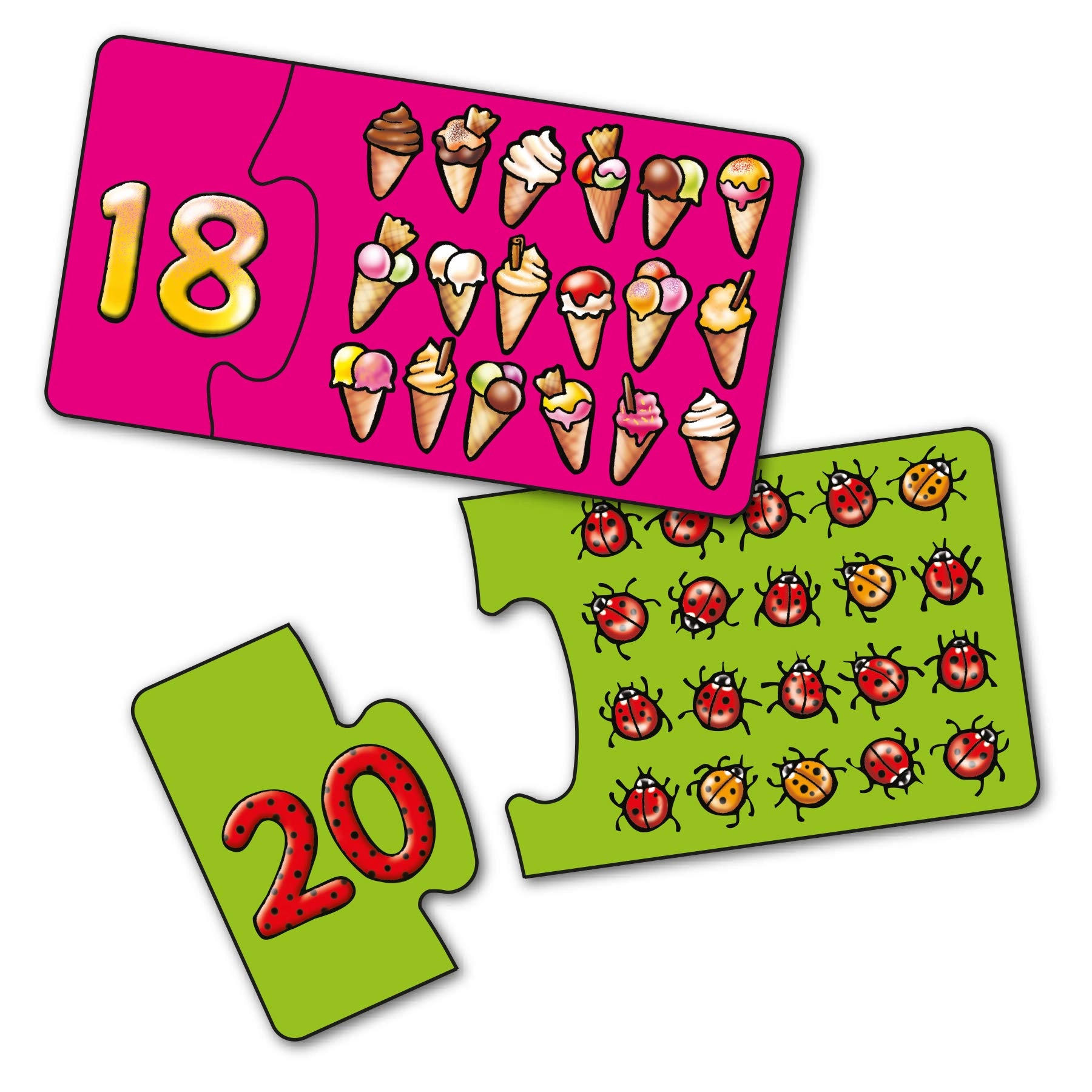 Match & Count Jigsaw Puzzle - 3 years & above 20 pieces