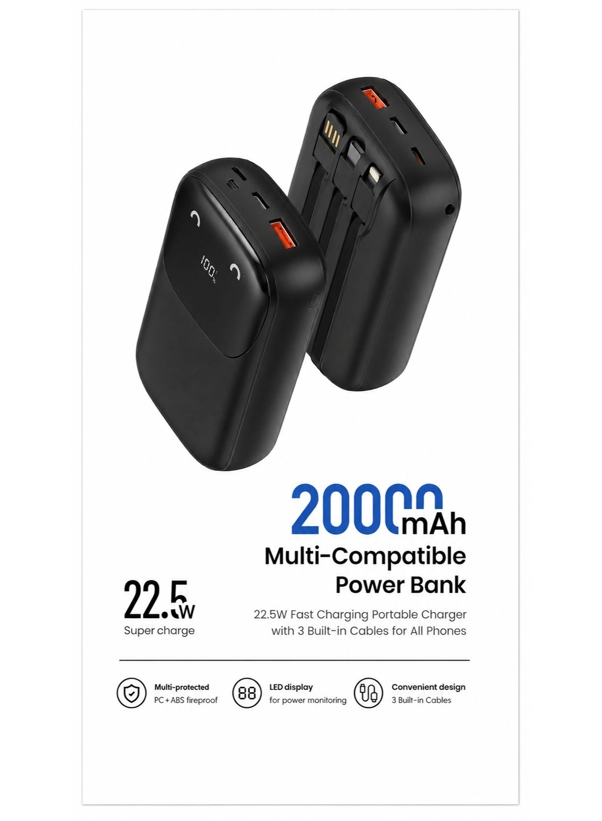 Power bank - 20000 mah