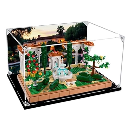 Acrylic Display Box for LEGO 10359 Fountain Garden