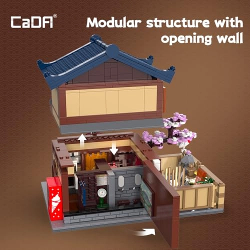 Japanese Hot Spring Hotel (C66012W) - LED Warm Light Cherry Blossom Garden