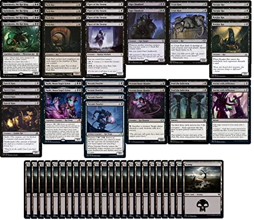 Magic The Gathering: Black Creature Deck