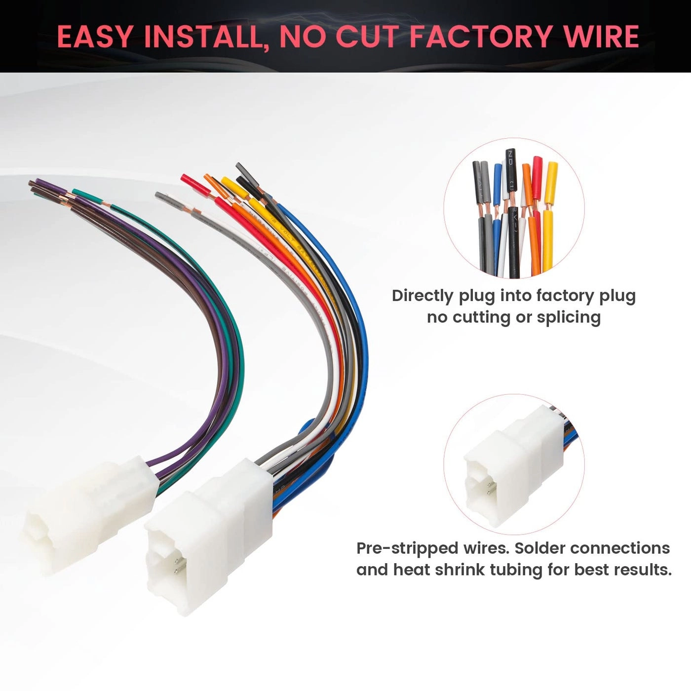 Stereo Harness - Toyota Subaru