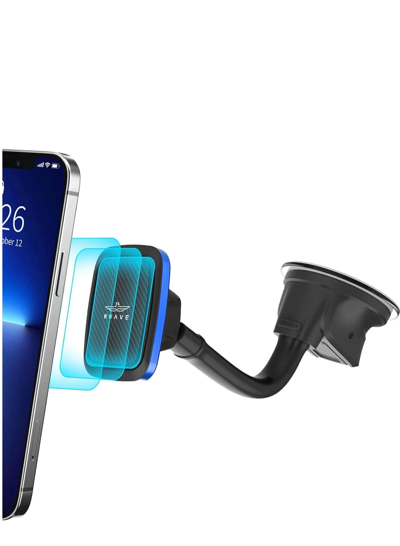 Brave Magnetic Car Holder - iPhone 15 Pro Max|15 Pro|15 Plus|iPhone 14 Pro Max|14 Pro|14 Plus|13 Pro Max|13 Pro|13|12|12 Pro Max|12 Pro|11|11 Pro|11 Pro|XS|XR|X|Samsung S24 Ultra|S24|S24+|S23 Ultra|S23+|S23|S22 Ultra|S22|S21+|S21|S20|S20+|S10|S10 Plus|Note 20 ultra|Note 20|Note10|Note10+|Huawei|HTC|SONY|HONOR|Google Pixel|Nothing Phone|OnePlus|Moto|Oppo|LG|Infinix|Lenovo|Vivo|Xiaomi