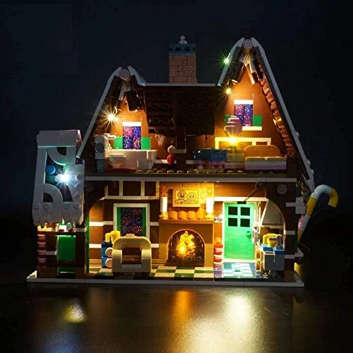 RC LED Light Kit for LEGO Gingerbread House 10267 - 1 5V