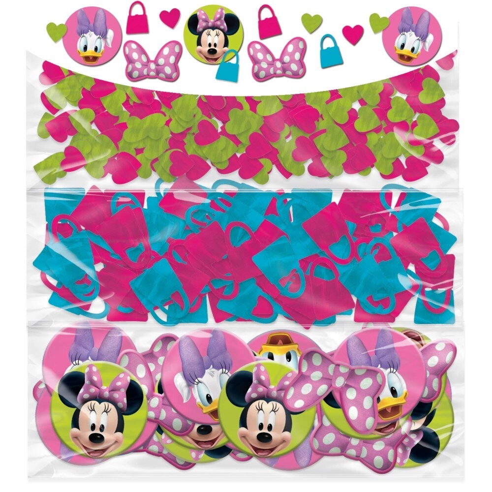 Party Zone Minnie Mouse Confetti Party Accessory - 3-Pack children's birthday