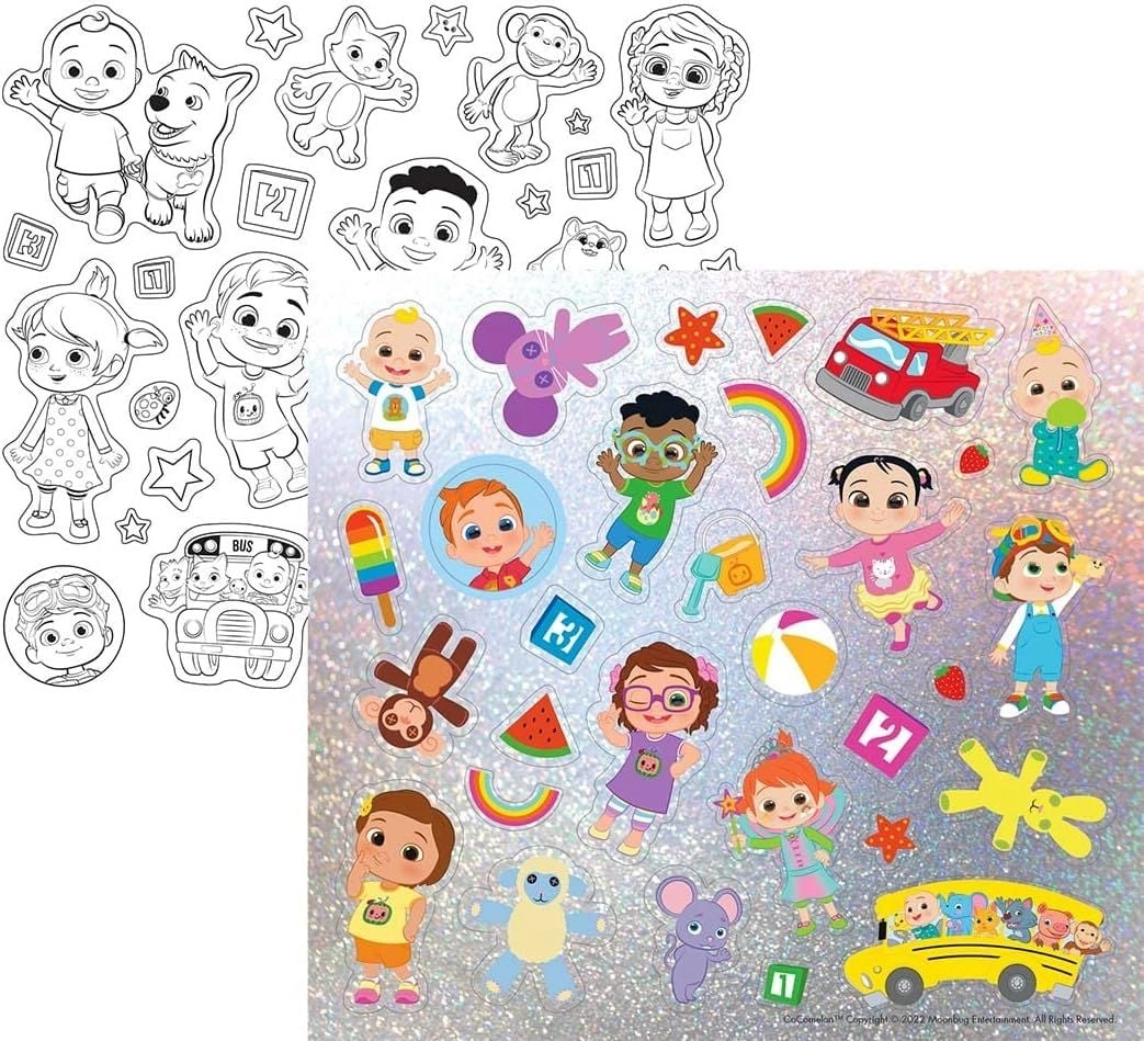 Inkredibles Cocomelon - 3-5 Years Multi Colour