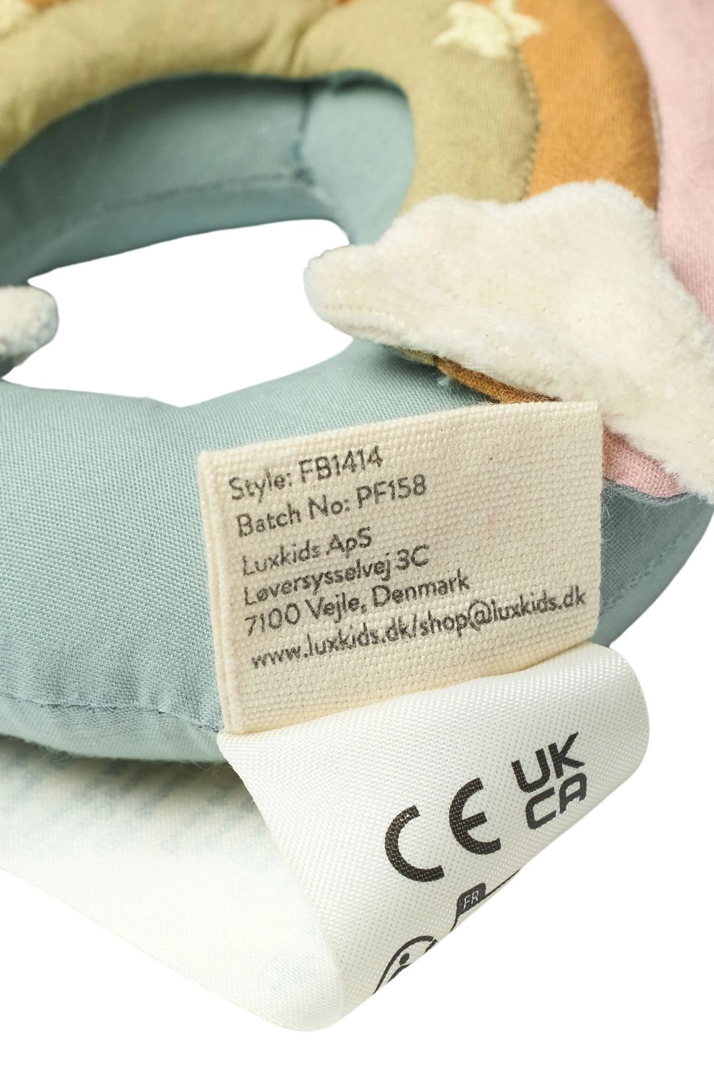 Rainbow Rattle - 0m+ 100% Cotton Organic