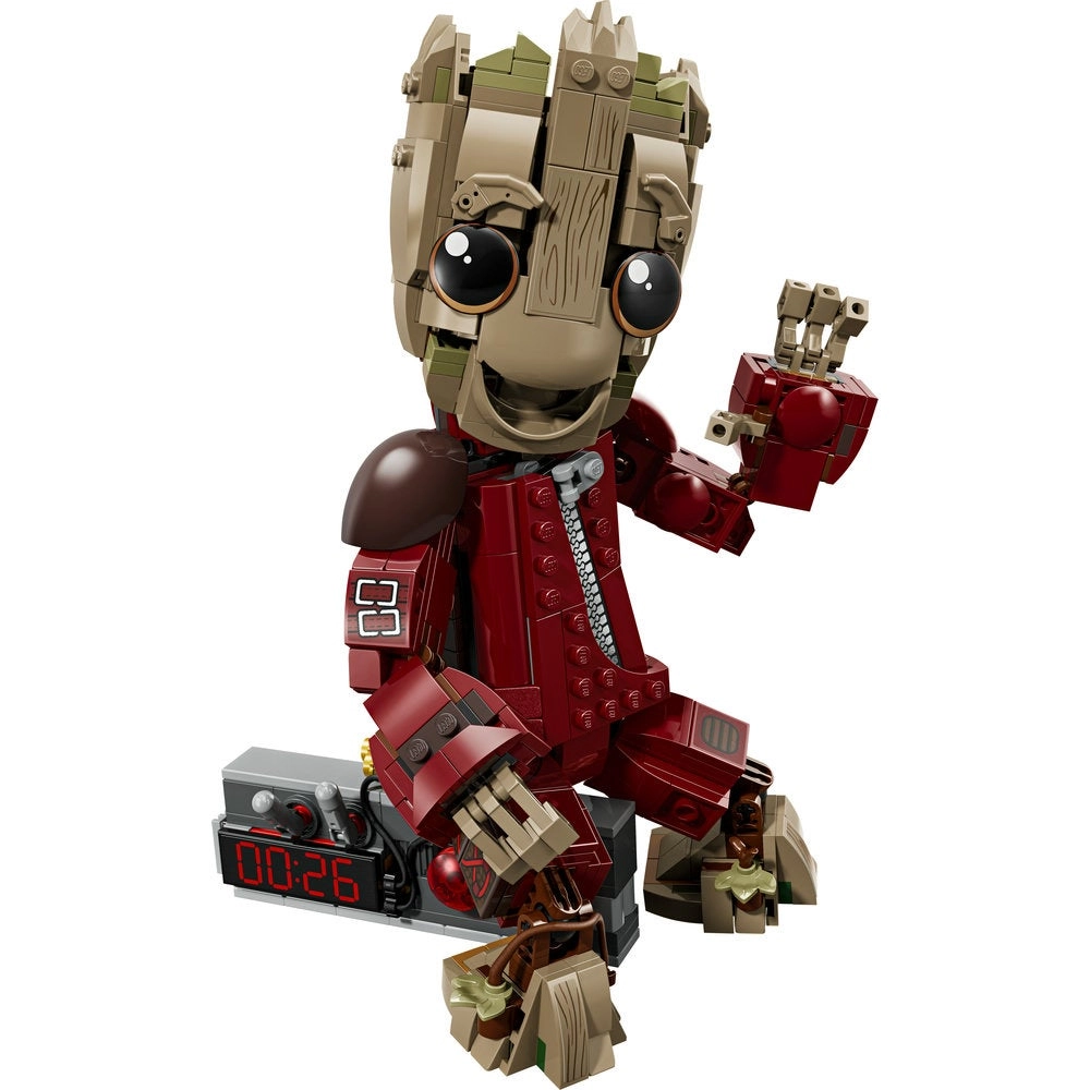 Marvel LEGO Ravager Jumpsuit Groot (76341)