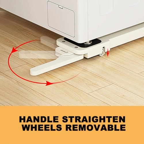 Washing Machine Refrigerator Roller Base - 36 high-quality rubber wheels 54 cm to 70 cm