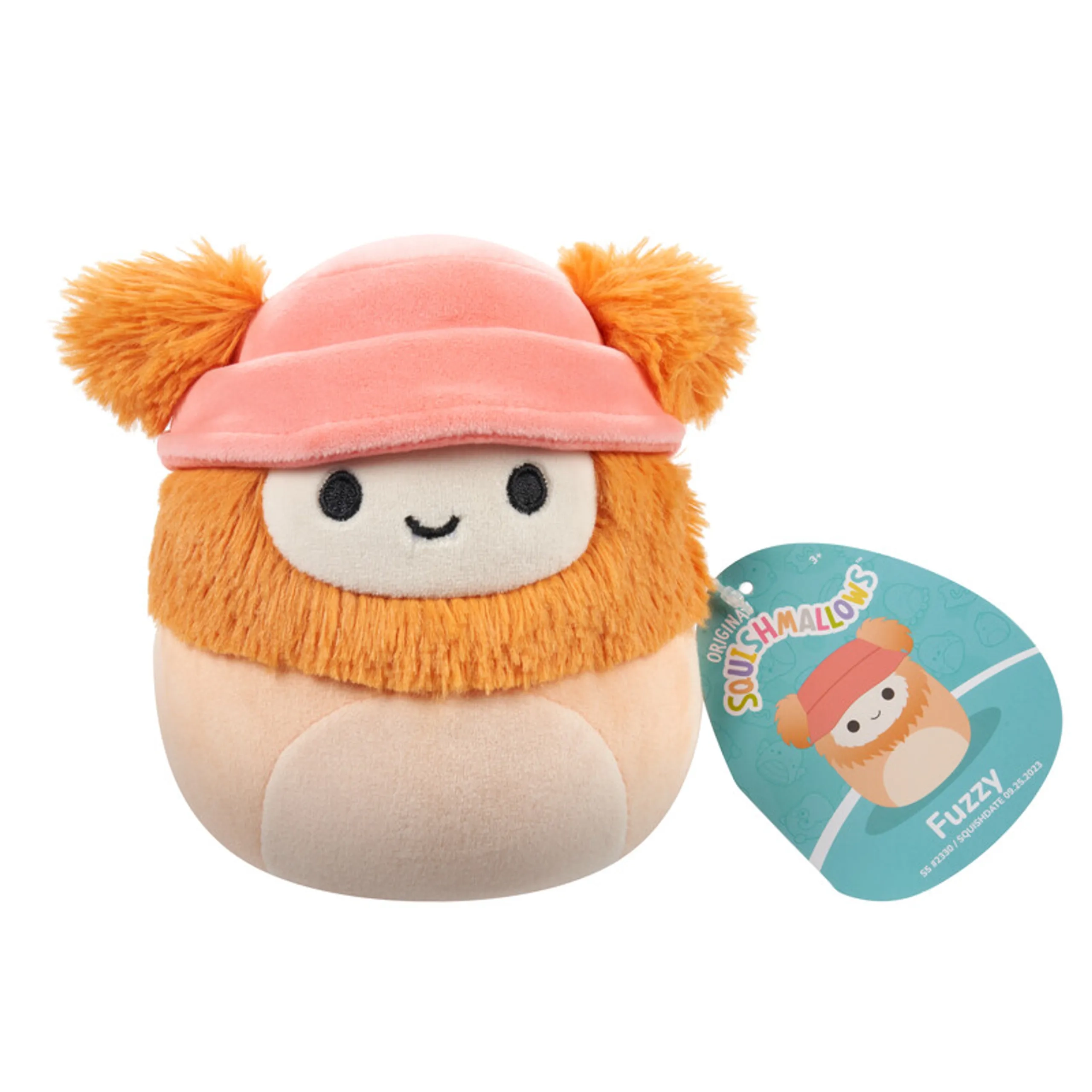 Little Plush Fuzzy Peach Yeti - 5 inch