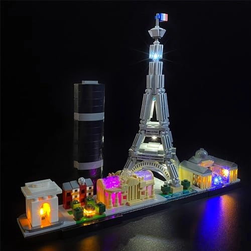 Led Lighting Kit for 21044 Architecture Paris Set