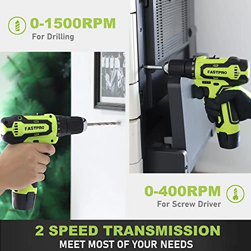 Cordless Drill Driver - 1.5AH 12V