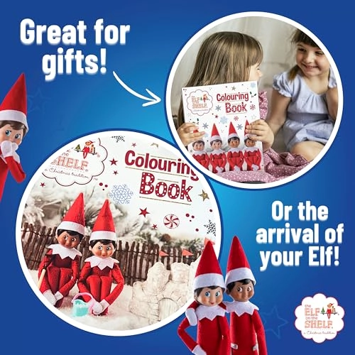 The Elf on the Shelf Colouring Book
