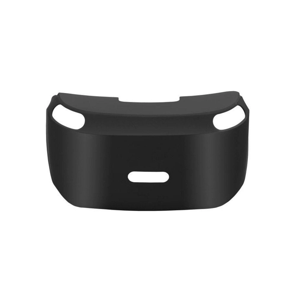 Soft VR Headset Silicone Rubber Cover - Anti-Slip 3D Eye Shield for PS4 VR