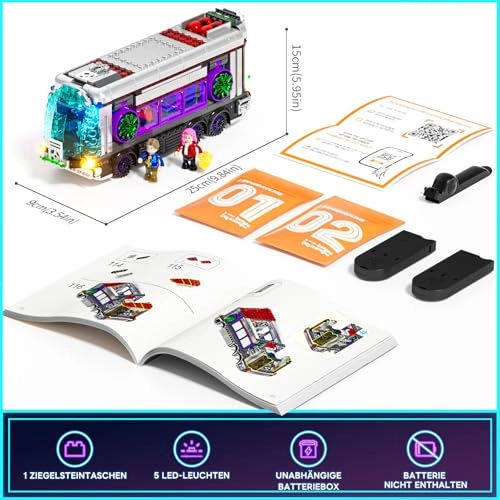 Cyberpunk Future Bus - 605 pcs