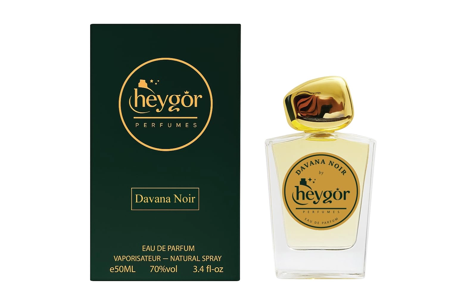 Heygor Davana Noir Eau de Parfum 50ml
