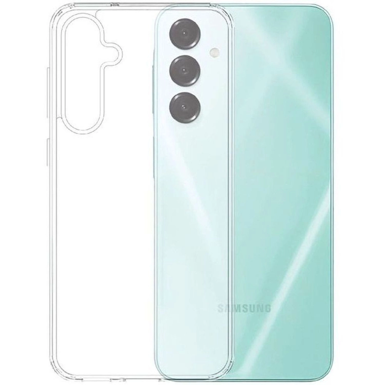 IGBA16 - Clear Case for Samsung Galaxy A16 + Glass Protector for Samsung Galaxy A16