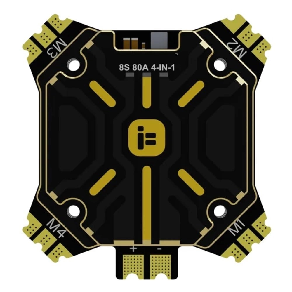XsidY1011 ESC Mount Pattern E80 Pro - With CNC Cover 35x35mm